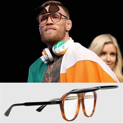 conor mcgregor gucci glasses